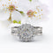 0.9ct Natural Diamond Bridal Set - 16GG55
